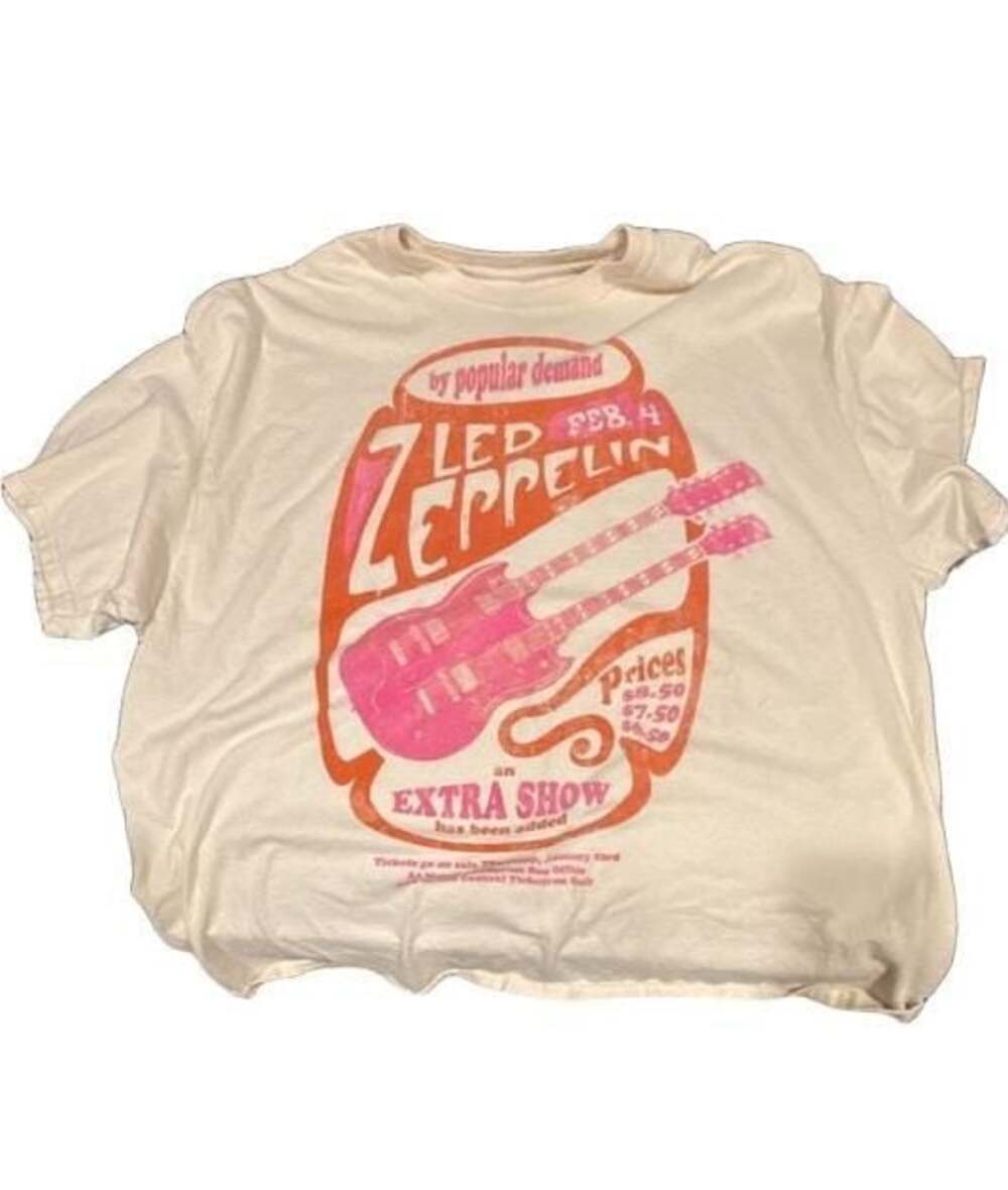 Led Zeppelin By Popular Demand T-Shirt, Size L/XL